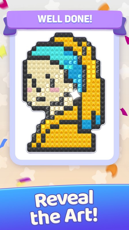 Brilliant Sort: Diamond Puzzle